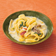 “パスタの平打ち麺、フェットチーネに絡めれば、アボカドのクリーム風パスタに大変身！