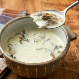 雪国まいたけ極で濃厚ミルクスープ