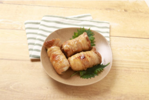 極太えりんぎの肉巻き
