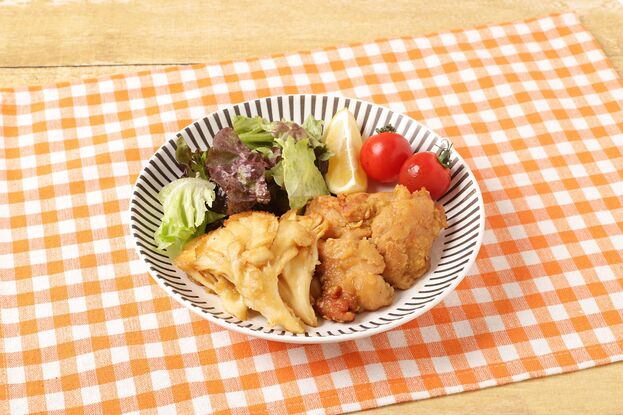 白まいたけのからあげ