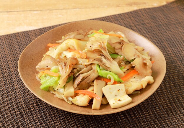 まいたけのやみつきスパイス炒め